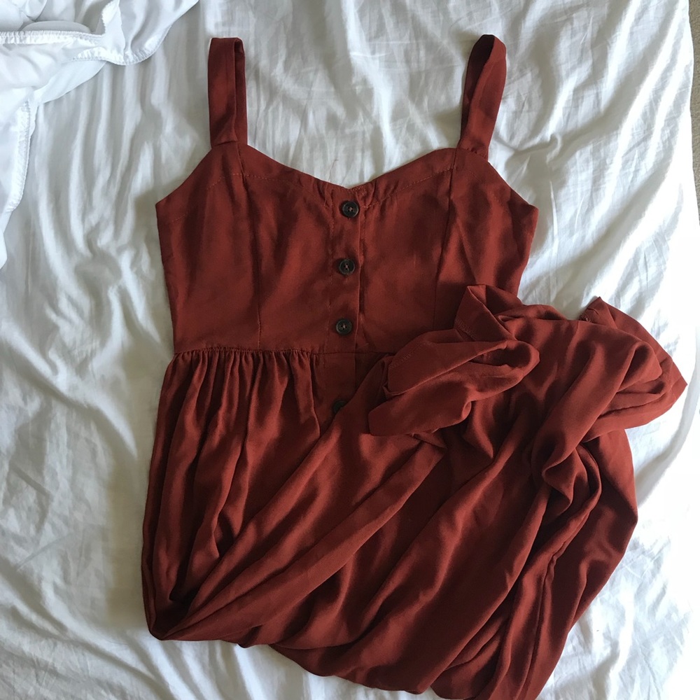 Button up dress